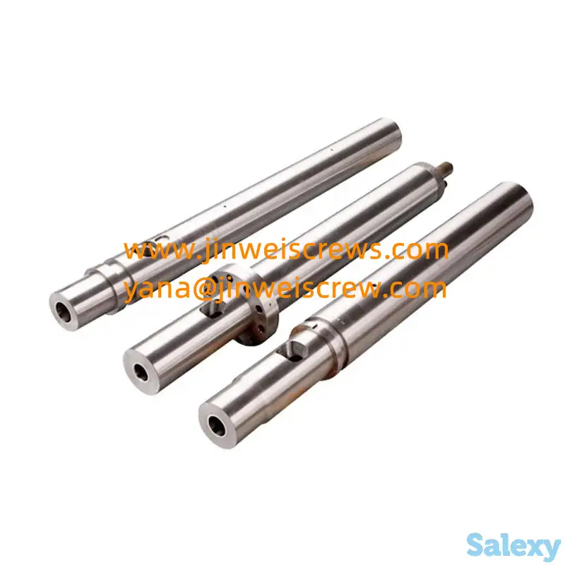 продам 0.5-0.8mm хромированный биметаллический шнек и цилиндр, фотография 1