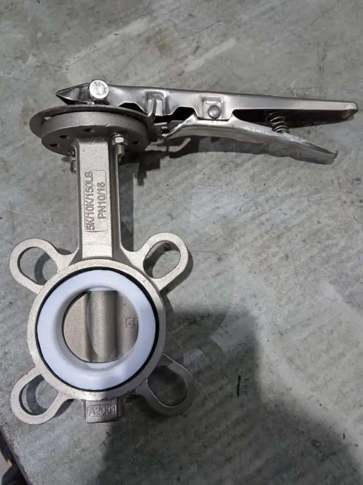 Поворотная заслонка - Дисковый затвор - Запорная арматура из нержавеющей стали, фотография 5