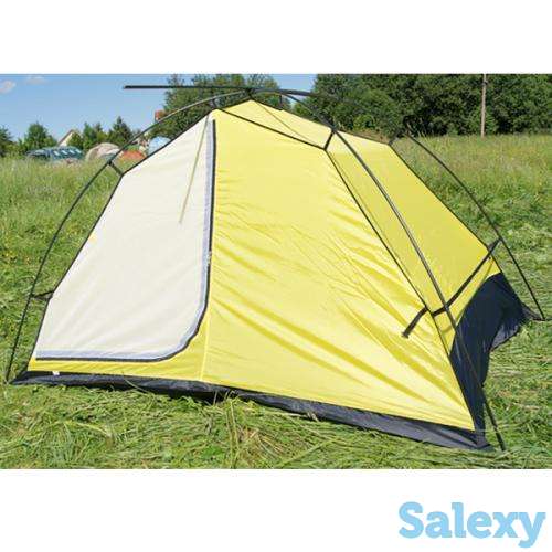 Палатка нормал ладога 2 n желтая, фотография 3
