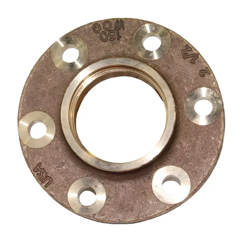 Фланец бронзовый, фотография 1