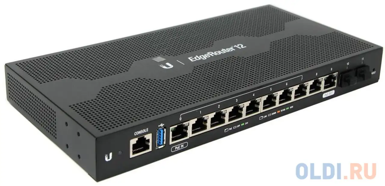 Роутер ubiquiti er-12-eu черный, фотография 1