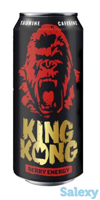 Мохито освежающий со вкусом Лимона, Лайма и Клубники, Кинг Конг, фотография 4