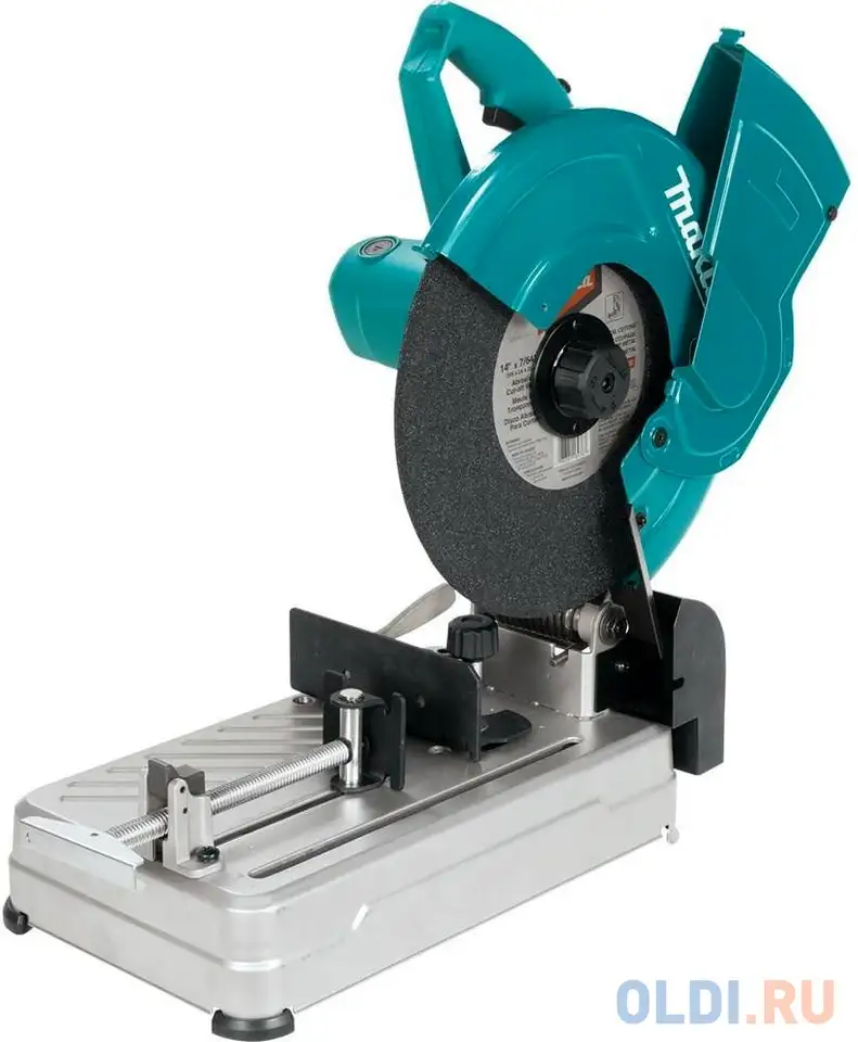 Машина отрезная makita lw1400  2200вт 3800об/м диск-ф355х25.4мм рез-102х194мм 17кг кор, фотография 1