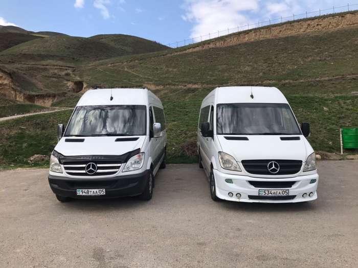 Пассажирские перевозки на комфортабельном микроавтобусе Mercedes, фотография 1