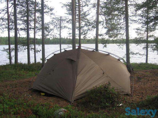 Палатка нормал траппер 2 si/pu олива, фотография 3