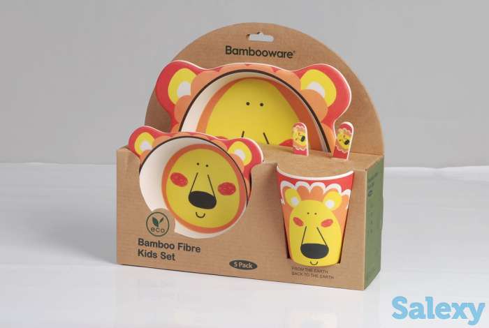 Детская посуда из бамбука, фотография 6
