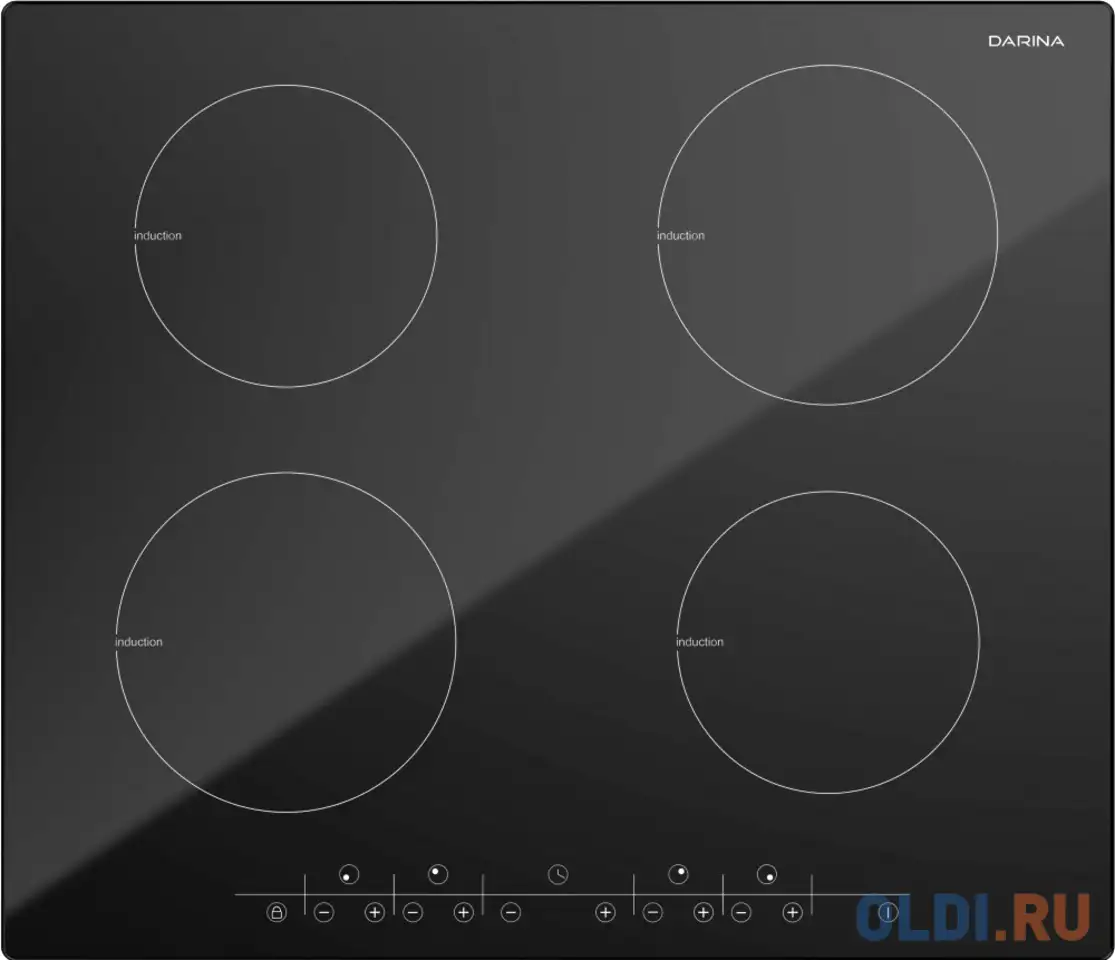 Варочная панель электрическая дарина p ei305 b черный, фотография 1