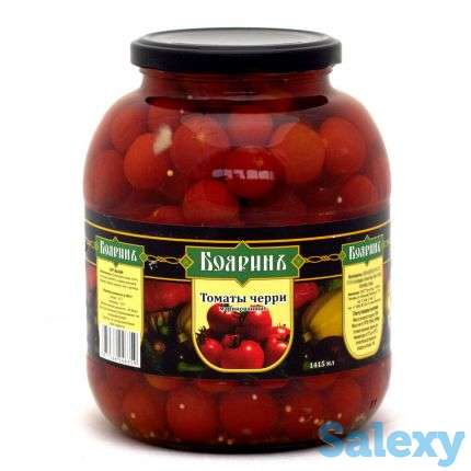 Томаты, томаты черри маринованные с/б ж/б, фотография 1