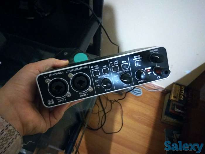 Продается Аудиоинтерфейс behringer, фотография 2