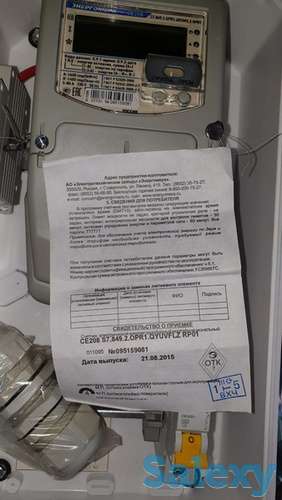 Счётчики электроэнергии однофазные многотарифные  CE208 S7.849, фотография 3