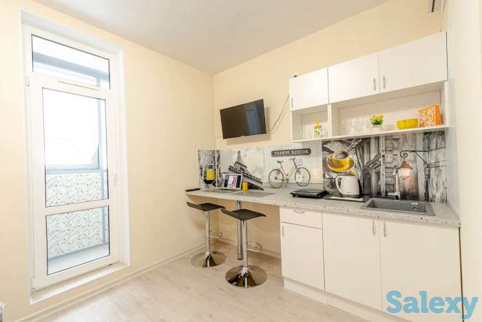 Уютная 1 комнатная квартира в жилом комплексе, ул. Ходжанова, 76, фотография 2