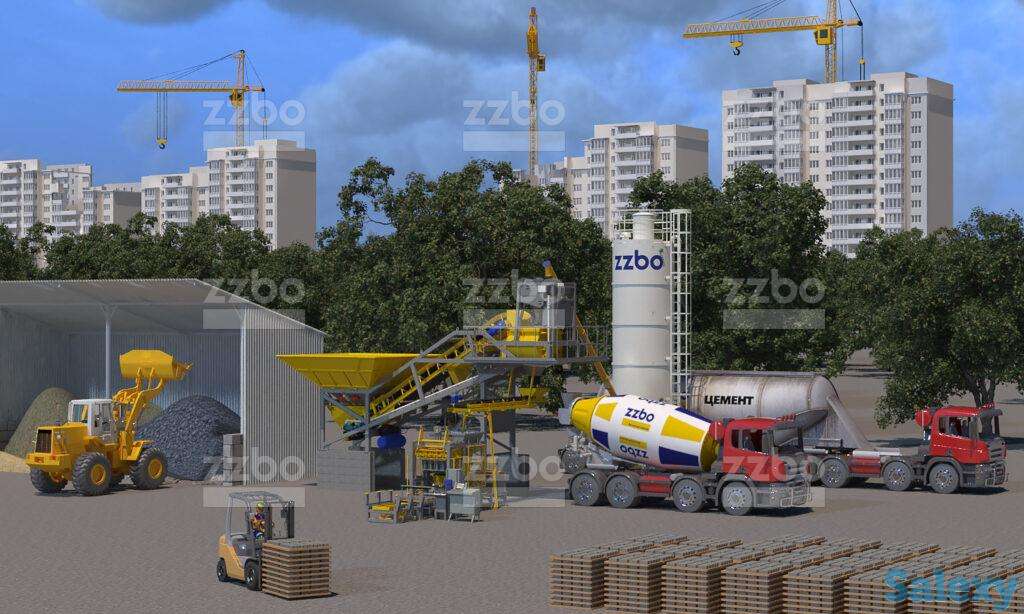 Бетонный завод QUICK BETON TWIN-35, фотография 3