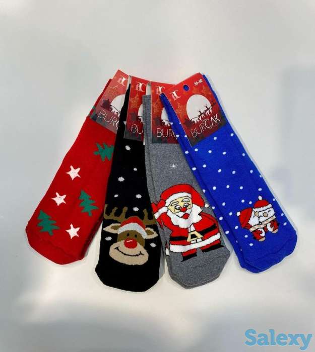 Носки женские (махровые, термо) Турция и Корея, фотография 3