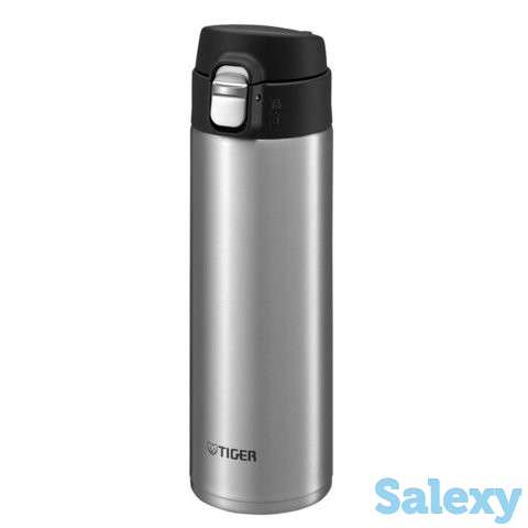 Термос-кружка tiger mmj-a481 0.48л clear stainless, фотография 1