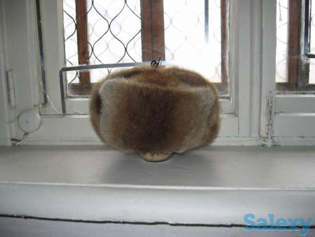Шапка мужская из ондатры..Размер 57 Не носили. Просто лежала.., фотография 1