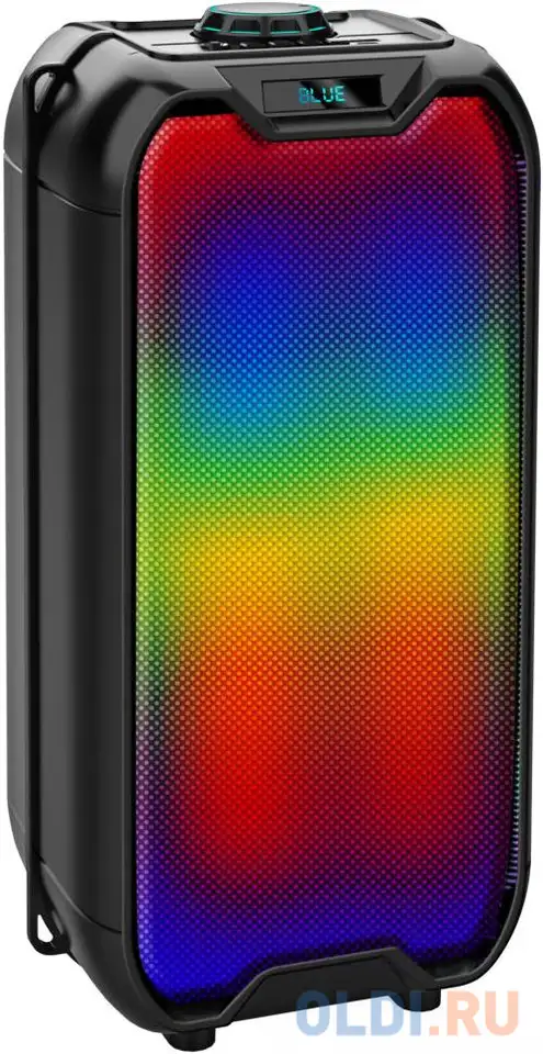 Колонка портативная 1.0 (моно-колонка) ginzzu gm-221 черный, фотография 1