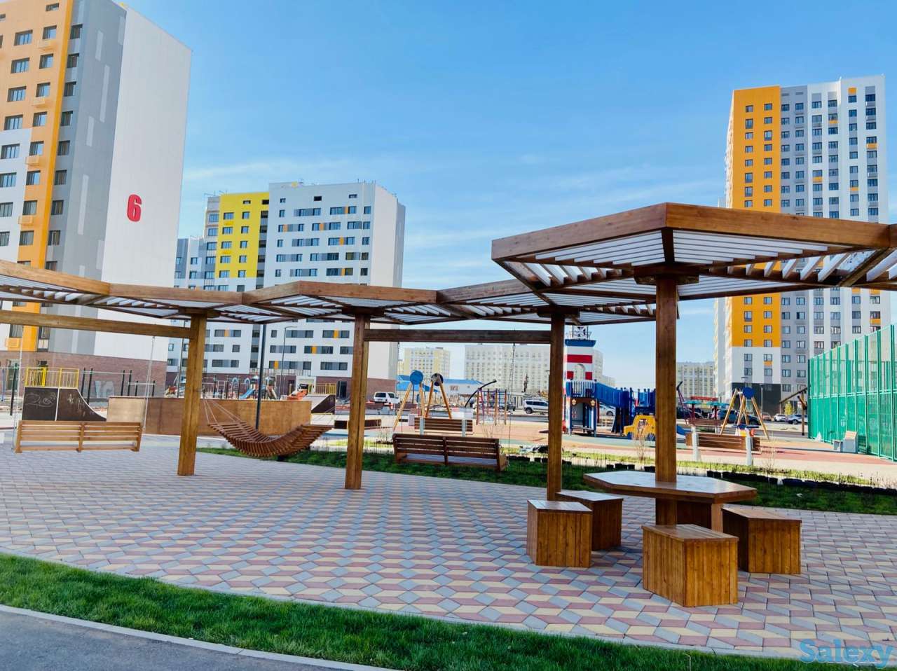 Продаю 2х комн кв ЖК Sezim baqyt-6, проспект туран 55к, фотография 6