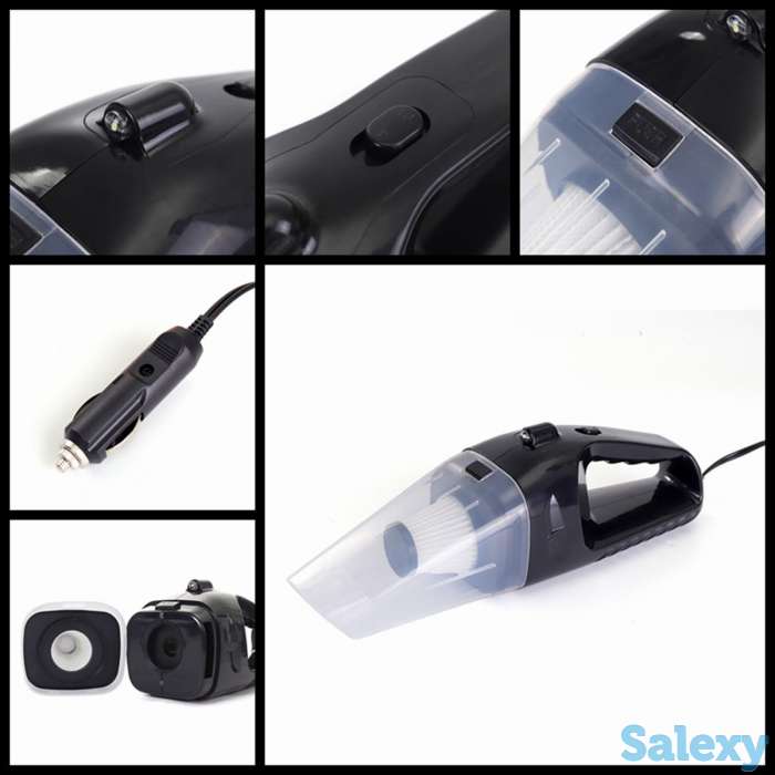 Автомобильный пылесос DRY Wet Vacuum Cleaner High Power 80 Вт, фотография 5