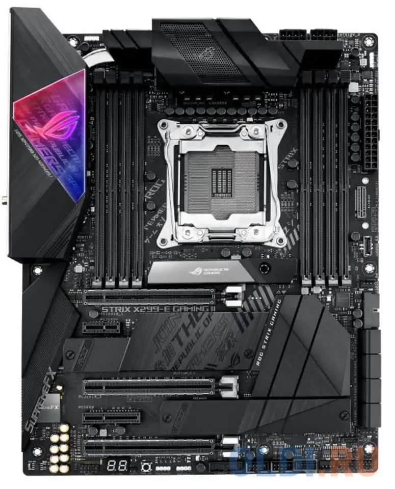 Материнская плата asus rog strix x299-e gaming ii 90mb11a0-m0eay0, фотография 1