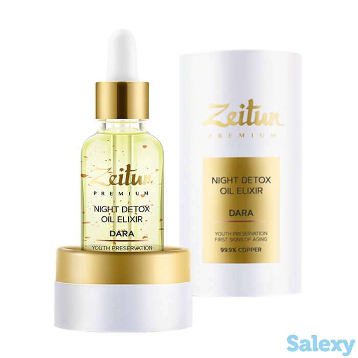 Масляный эликсир zeitun dara night detox oil elixir, фотография 2