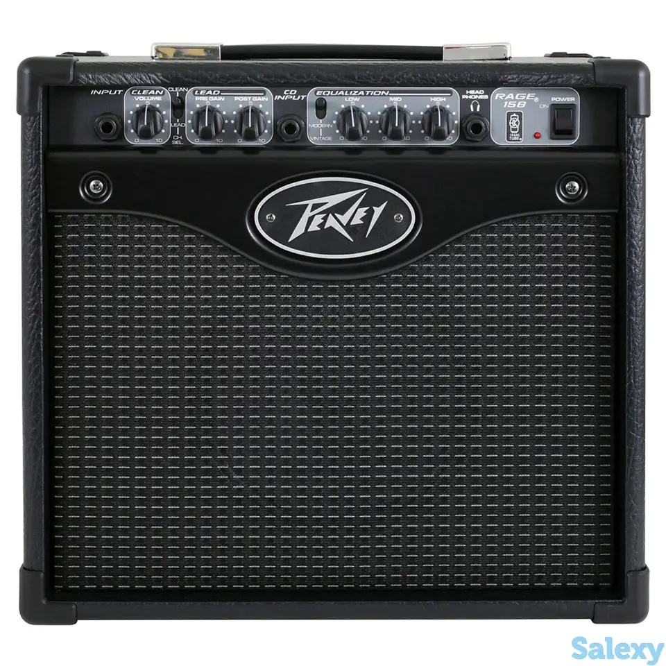 Транзисторный гитарный комбоусилитель peavey rage 158, фотография 1