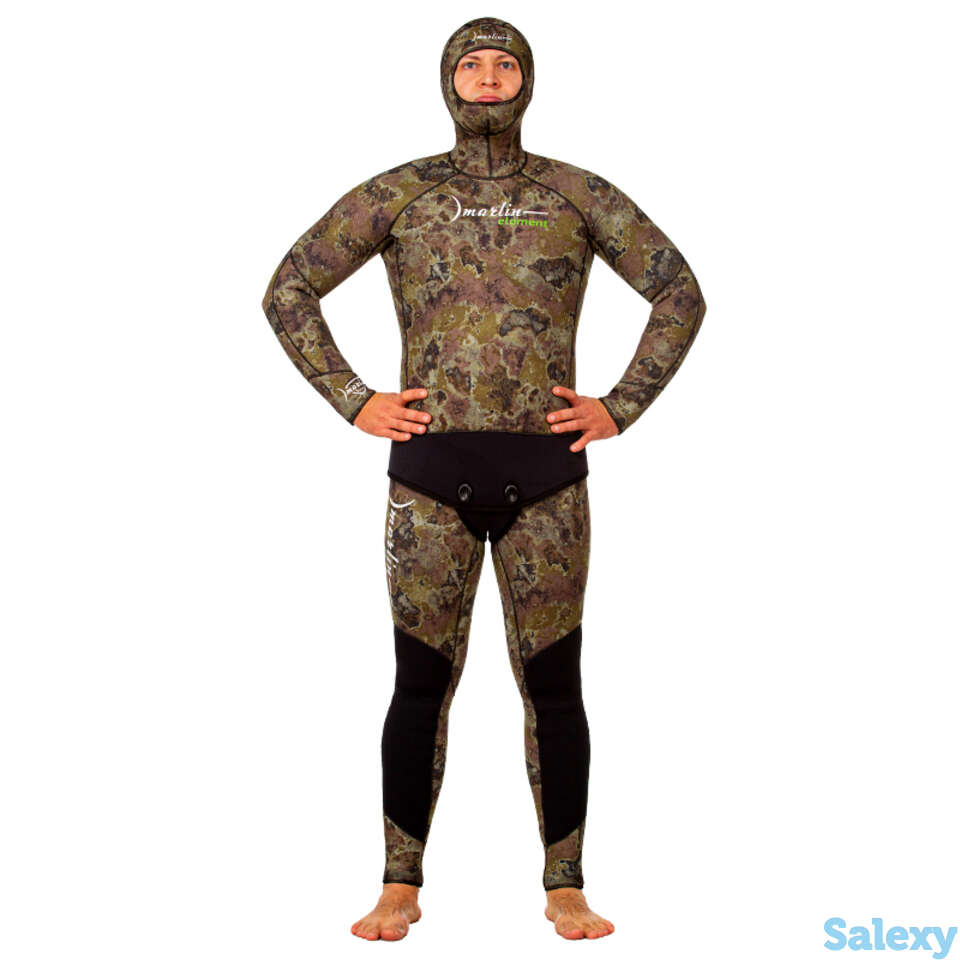 Гидрокостюм marlin element green, 10 mm, фотография 1