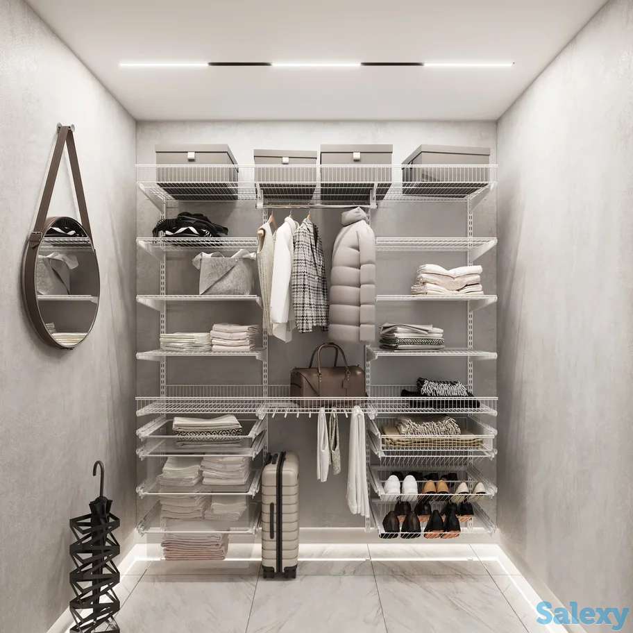 Гардеробные системы навесные (открыте), фотография 6