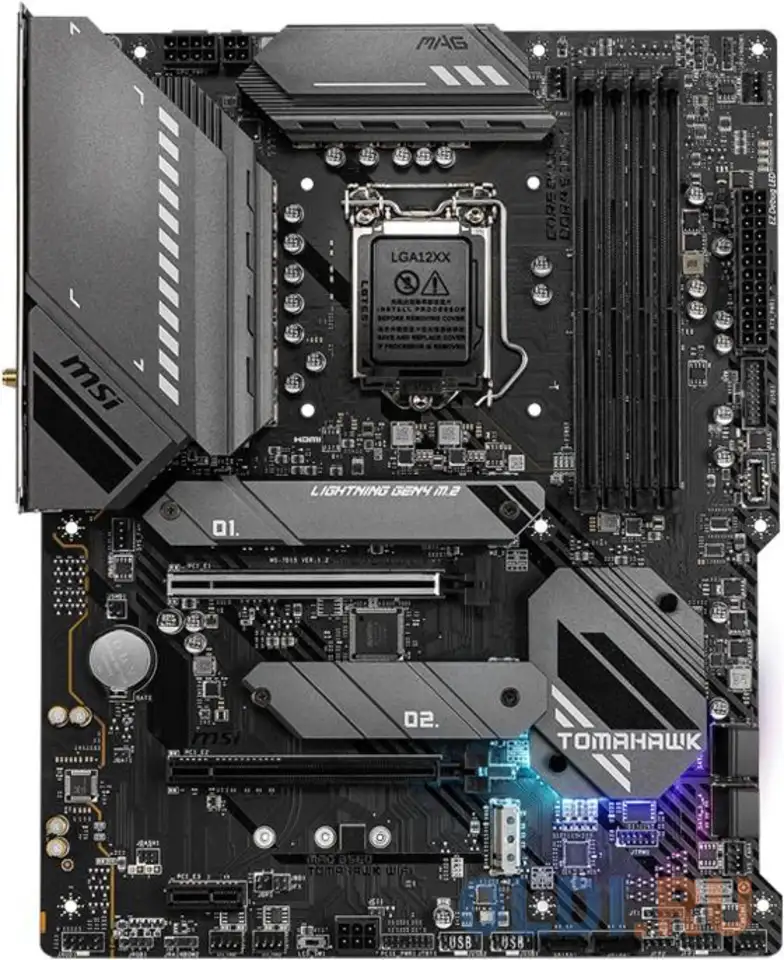 Материнская плата msi mag b560 tomahawk wifi, фотография 1