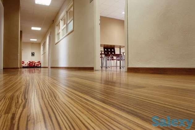 Укладка ламината настил линолиума, фотография 1