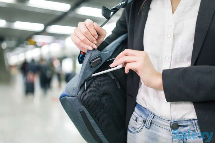 Рюкзак Бобби, BOBBY . рюкзак антивор, фотография 2