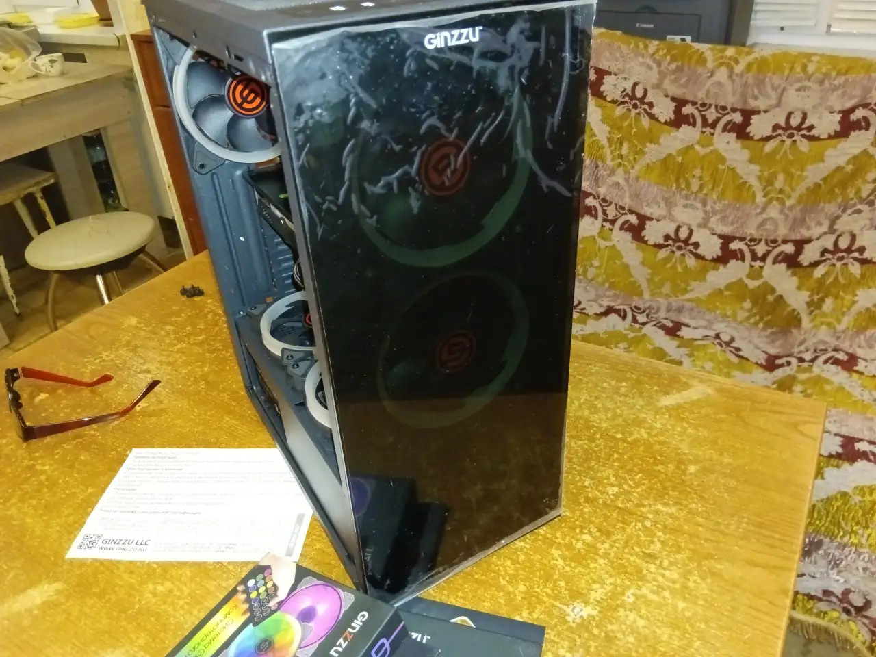 Игровой компьютер Core i7 DDR4 16Gb 2666MHz RX 580 8Gb SSDM.2 256 600W, фотография 6