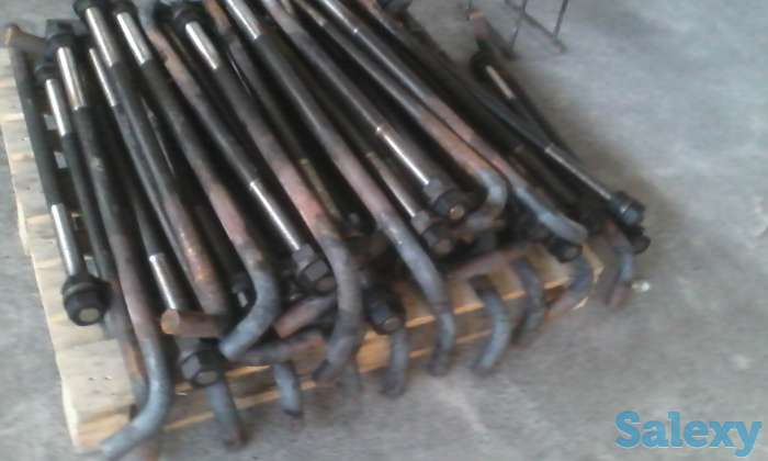 Болты анкерные фундаментные . Алматы, фотография 1