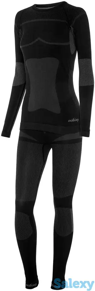 Комплект термобелья viking ilsa women dark grey, фотография 1