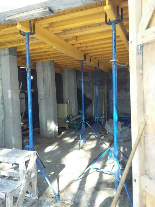 Телескопическая стойка, строительный домкрат, унивилка, тренога., фотография 3