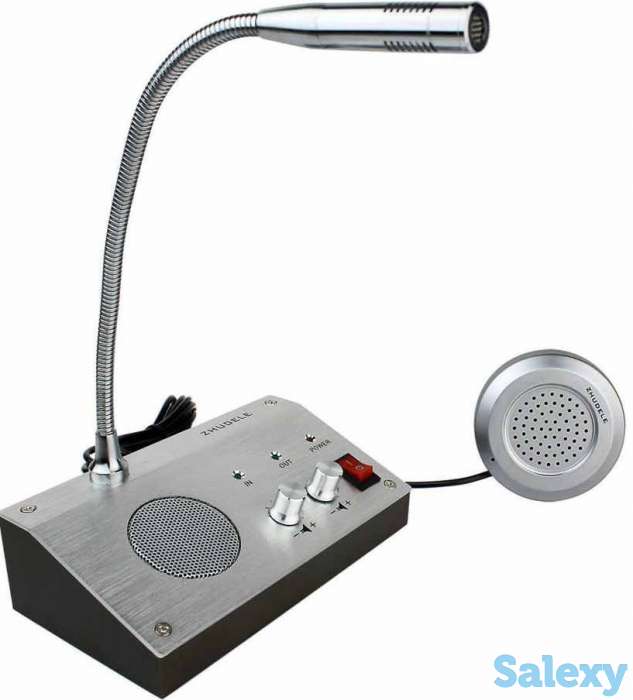 Продам переговорное устройство клиент – кассир Dual Way Counter Interphone, фотография 1