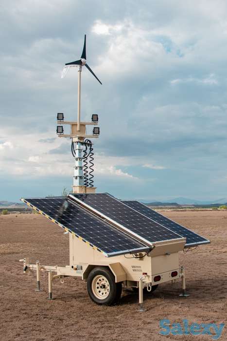 Мачты освещения мобильные, на альтернативной энергии, фотография 2