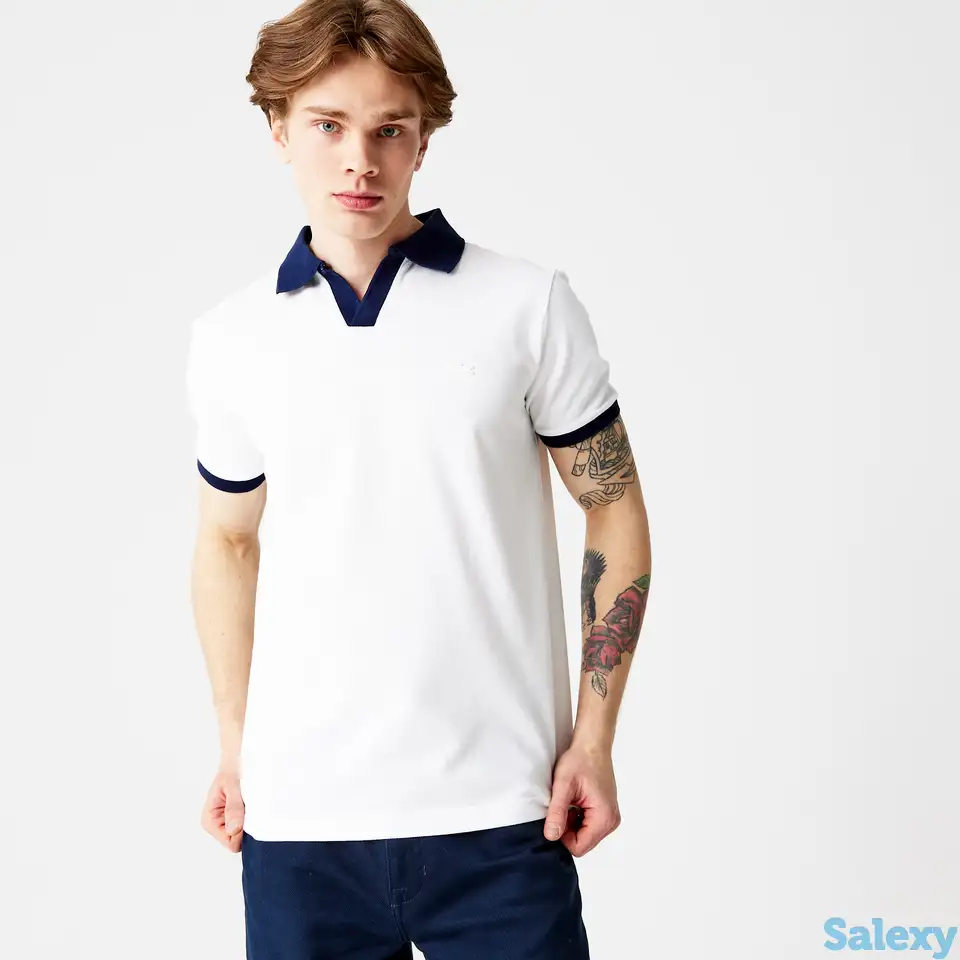 Поло lacoste regular fit, фотография 1