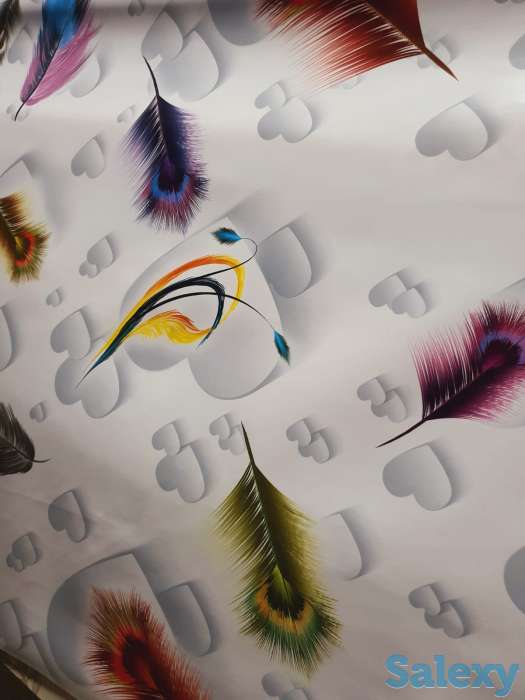 Клеенка скатерть для стола на флизилиновой основе листай фото, фотография 2