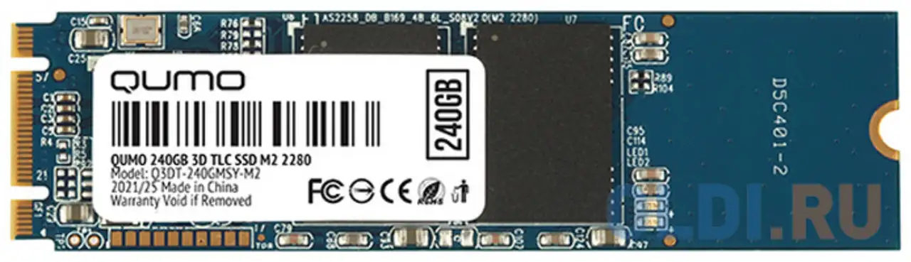 Ssd накопитель qumo novation 240 gb sata-iii, фотография 1