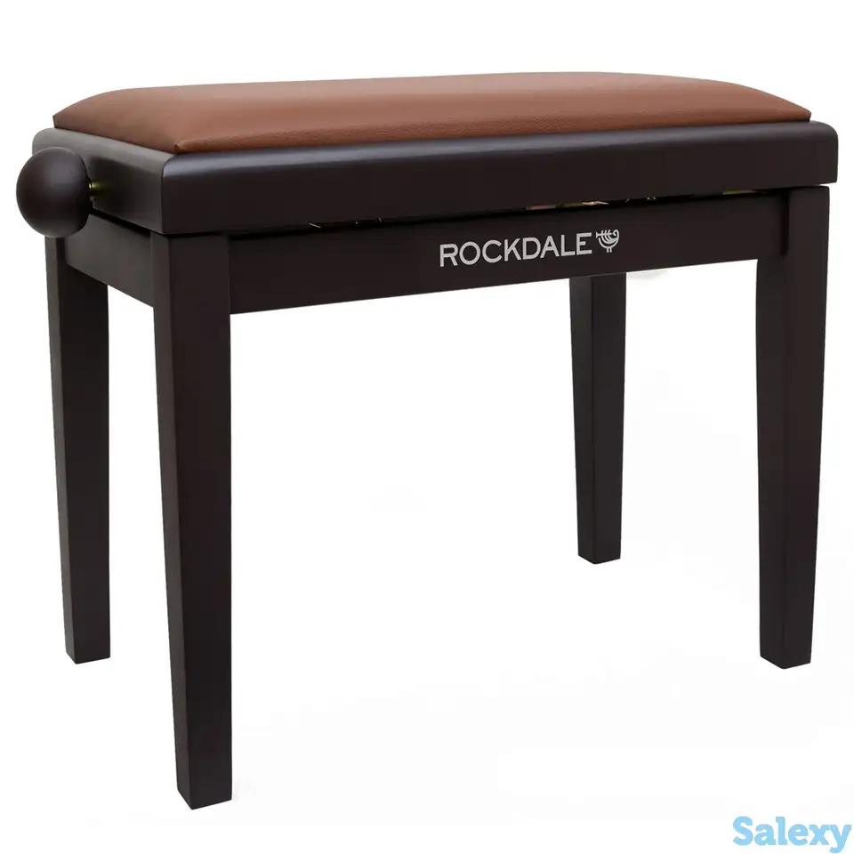 Банкетка для пианино rockdale rhapsody 131 rosewood brown, фотография 5