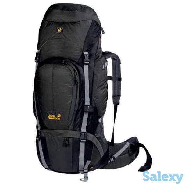 Рюкзак Jack Wolfskin 70 литров чёрный, фотография 1