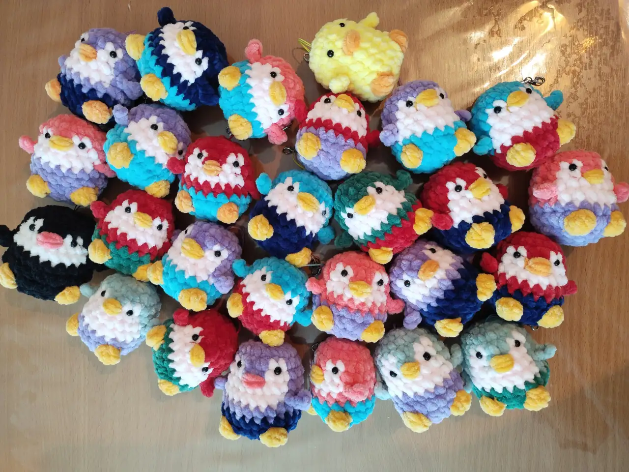 Вязанные брелки, фотография 1