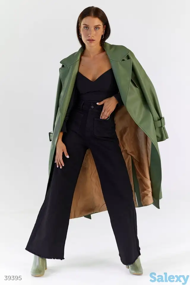 Черные джинсы палаццо, фотография 1