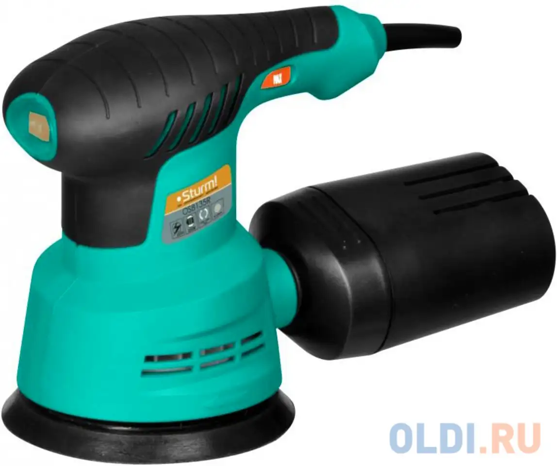 Эксцентриковая шлифмашина sturm os8135r 125 мм 350 вт, фотография 1
