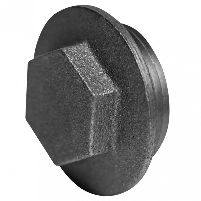 Заглушка чугунная 1 мм, Марка: SML..., Давление: Ру10, Вид: торцевая..., Способ присоед.: внутр. резьба..., фотография 1