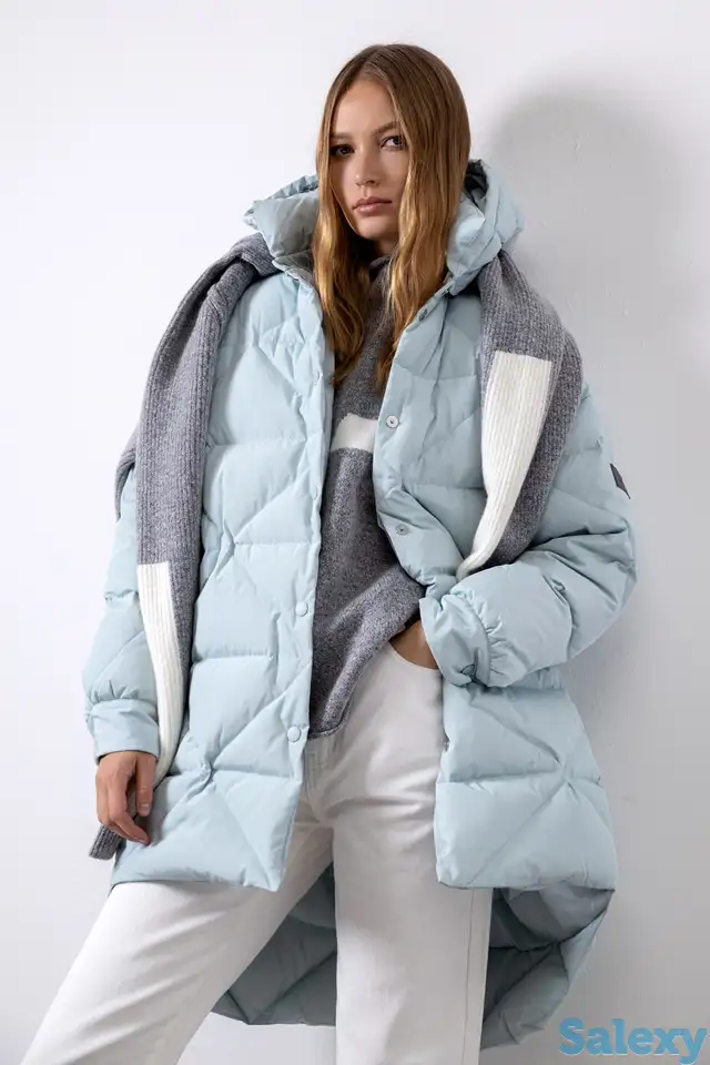 Куртка пуховик с воротником стойкой vassa&co, фотография 1