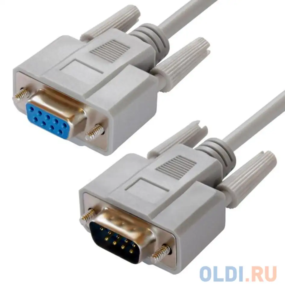 Greenconnect кабель com rs-232 порта соединительный 1.8m gcr-db9cm2m-1.8m, 9m am /, фотография 1