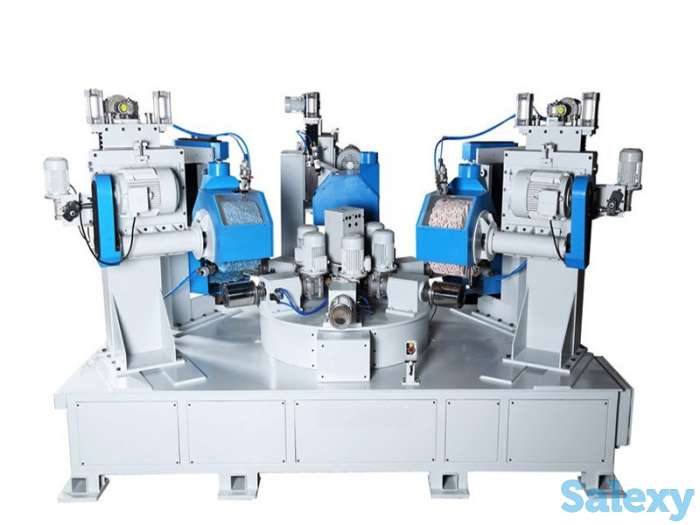 JZ-P9004 Станок для полировки сложно профильных деталей. 4 полировальные головки., фотография 1