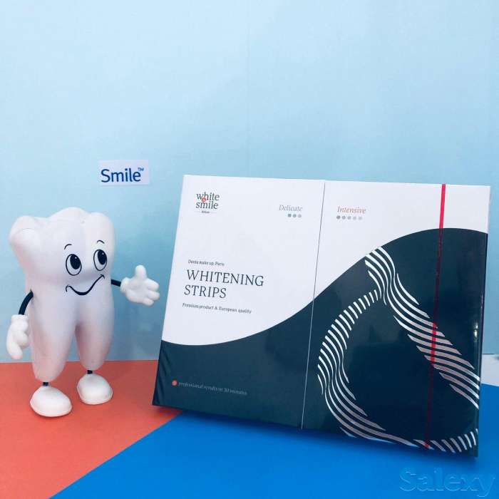 Отбеливающие полоски для зубов  Luxure box 2v1 от White&Smile, фотография 2