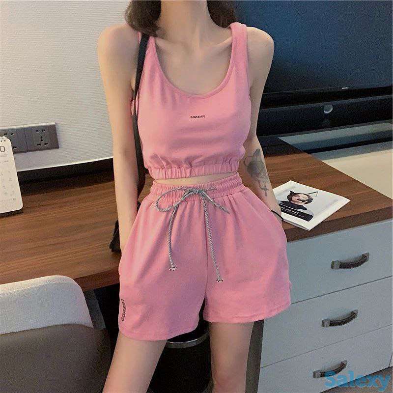 костюм двойка, шорты и топик, фотография 4